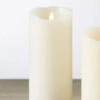 4 X 9 Inch Moving Flame Unscented Flameless Candle - Remote Ready -Battery Operated Candles Shop 18881 raz pillar