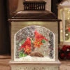 8.25 Inch Lighted Cardinal Water Lantern In Swirling Glitter -Battery Operated Candles Shop 2497500 cardinal main image
