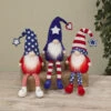 Lighted Plush Americana Gnomes 26 Inch Battery Operated Shelf Sittter - Timer -Battery Operated Candles Shop 2582490 american gnomes sit
