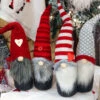 Plush Holiday Gnomes Set Of 4 Assorted - 12 Inch -Battery Operated Candles Shop 26001700 1
