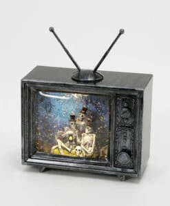 Halloween Skeleton Scene TV Lighted Water Lantern - With Spooky Sounds - New 2023 7 Halloween Skeleton Scene TV Lighted Water Lantern - With Spooky Sounds - New 2023 -Battery Operated Candles Shop 2691860 skeleton water lant