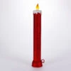 23.6 Inch Battery Operated Red Glitter Pillar With Fireglow Flame Effect - NEW 2023 1 23.6 Inch Battery Operated Red Glitter Pillar With Fireglow Flame Effect - NEW 2023 -Battery Operated Candles Shop 2700640 tall candle