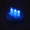 Super Bright 3 LED Blue Waterproof Tea Light - Set Of 10 -Battery Operated Candles Shop 3 led super bright blue