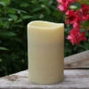 Resin Battery Operated Flameless Pillar 4 X 6 Smooth Finish -Battery Operated Candles Shop 321418 800
