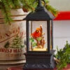 9.5 Inch Lighted Cardinal Glitter Water Lantern Battery Operated - Timer -Battery Operated Candles Shop 3700784 raz water lantern cardinal
