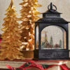 11 Inch Town Scene Lighted Water Lantern - Timer -Battery Operated Candles Shop 3800772 lighted village scene water lantern