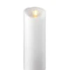3 Inch Diameter White Moving Flame 8 Inch Candle - Remote Ready 2 3 Inch Diameter White Moving Flame 8 Inch Candle - Remote Ready -Battery Operated Candles Shop 3x8 white moving flame