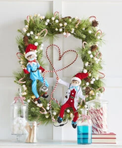 Doctor Elf Healthcare Hero In Santa Suit Posable 16 Inch -Battery Operated Candles Shop 4015560 healthcare heroes e