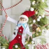 Doctor Elf Healthcare Hero In Santa Suit Posable 16 Inch -Battery Operated Candles Shop 4015560 red main