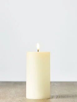 Uyuni 2 Inch X 4 Inch Ivory Votive Candle - Remote Ready
