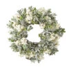 10 Inch Mistletoe Berry Boxwood Wreath - Candle Ring 1 10 Inch Mistletoe Berry Boxwood Wreath - Candle Ring -Battery Operated Candles Shop 4102612