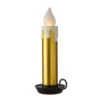 22.5 Inch Large Flickering Flame Gold Metallic Christmas Candle 2 22.5 Inch Large Flickering Flame Gold Metallic Christmas Candle -Battery Operated Candles Shop 4116123
