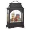 Town Scene Musical Lighted Water Lantern With Swirling Glitter - USB Cord Included -Battery Operated Candles Shop 4116306 main