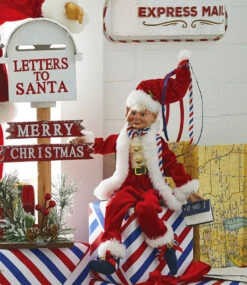 16 Inch Posable Elf With Passport