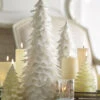 White Feather Trees 18 And 14.75 Inch Set Of 2 -Battery Operated Candles Shop 4203416 lifestyle