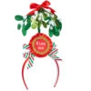 Kiss Me Under The Mistletoe Headband - 13 Inch -Battery Operated Candles Shop 4220137 kissme