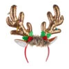 Reindeer Antler Headband - 15 Inch 1 Reindeer Antler Headband - 15 Inch -Battery Operated Candles Shop 4220138 antlers