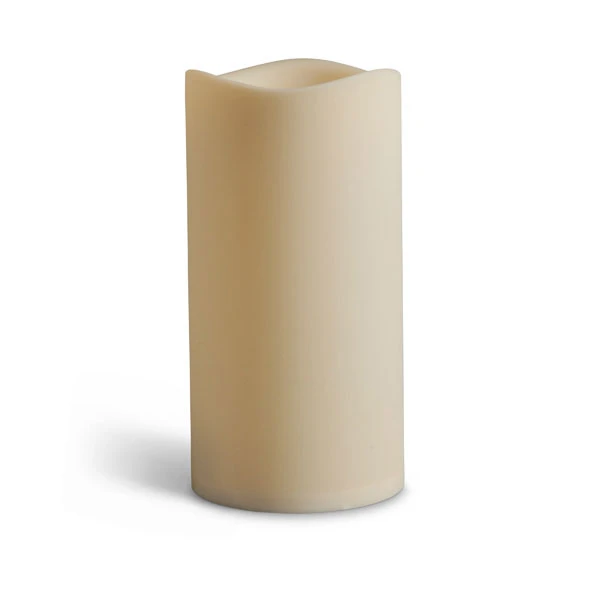 Large Outdoor Battery Operated Candle 6 X 9 - Timer - Batteries Included 3 Large Outdoor Battery Operated Candle 6 X 9 - Timer - Batteries Included