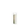 Clear Glass Flameless Candle 2 Inch X 6 Inch Ivory Votive - Remote Ready -Battery Operated Candles Shop 4324019