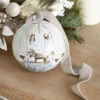 Glass Holy Family Ball Ornament 5 Inch - NEW 2023 1 Glass Holy Family Ball Ornament 5 Inch - NEW 2023 -Battery Operated Candles Shop 4324567 close