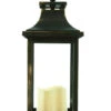 Battery Operated Antique Bronze Candle Lantern - 12 Inch 1 Battery Operated Antique Bronze Candle Lantern - 12 Inch -Battery Operated Candles Shop 51095 main image