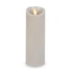 Luminara Gray 3 X 8 Pillar - Remote Ready -Battery Operated Candles Shop 8 inch gray luminara
