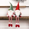 Christmas Gnomes 18 Inch Set Of 2 Assorted Shelf Sitters -Battery Operated Candles Shop 83961
