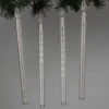 Mini LED Snowfall Tube Set 10 Tubes 8 Inches Long 120 Total White LED -Battery Operated Candles Shop 93012002