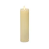 Luminara Slim Ivory Wax Moving Flame Pillar - 8 Inch Remote Ready -Battery Operated Candles Shop 991997