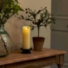 Luminara 3 X 8 Ivory Pillar Candle - Remote Ready -Battery Operated Candles Shop A03080100 01 2 glam
