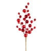 31 Inch Red Ball Ornament Spray - NEW 2023 -Battery Operated Candles Shop F4202324
