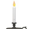 Dual Color Window Candle Amber / Warm White - Aged Bronze -Battery Operated Candles Shop FPC1325A