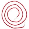 9 Foot Red Wood Beaded Garland - New From RAZ 2 9 Foot Red Wood Beaded Garland - New From RAZ -Battery Operated Candles Shop G4014110