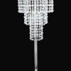Crystal Gemstone Tabletop Chandelier - 30 Inch -Battery Operated Candles Shop HLL14 tabletop 225
