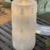 Pine Tree Aquaflame Fountain Candle - Remote Control Included -Battery Operated Candles Shop IMG 9531
