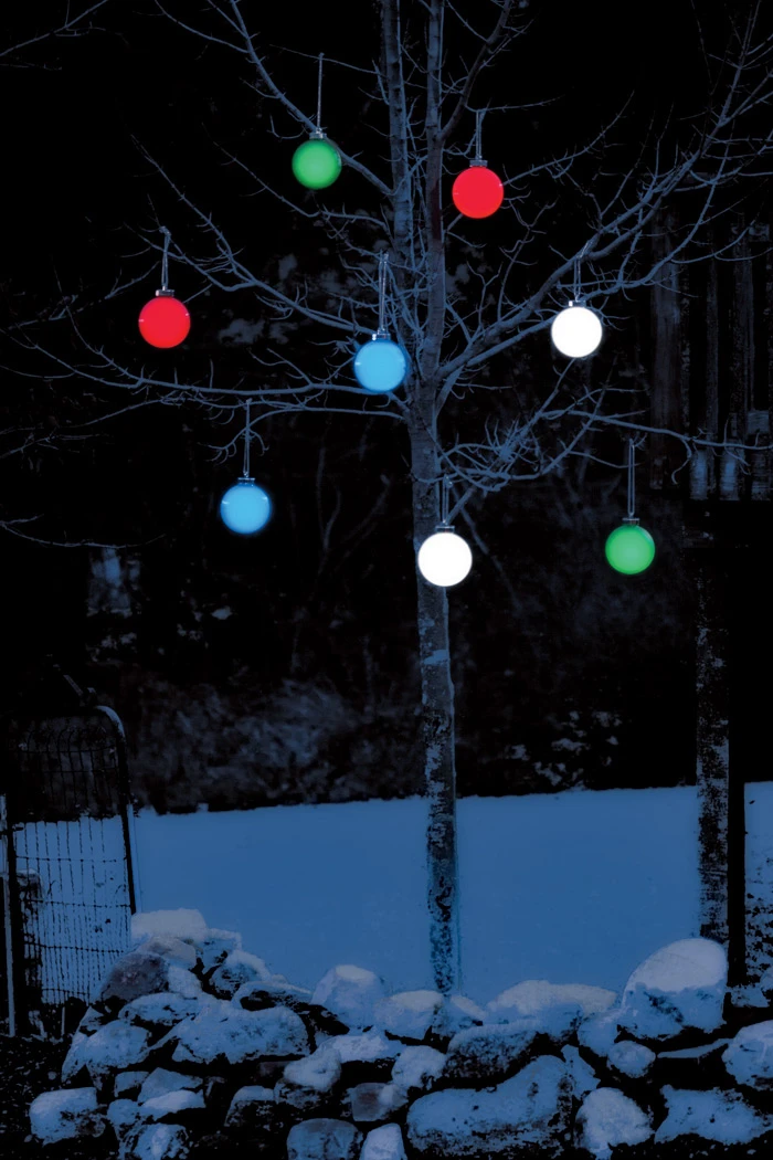 Illuminating Green Outdoor LED Pulsing 5"" Globe - Battery Powered Light Sensor 5 Illuminating Green Outdoor LED Pulsing 5"" Globe - Battery Powered Light Sensor - Image 3