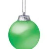 Illuminating Green Outdoor LED Pulsing 5"" Globe - Battery Powered Light Sensor -Battery Operated Candles Shop WP565