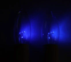 Set Of 2 Blue Dual-Glow Replacement Bulbs For Cordless Window Candles 7 Set Of 2 Blue Dual-Glow Replacement Bulbs For Cordless Window Candles -Battery Operated Candles Shop blue bulbs alt image