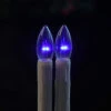 Set Of 2 Blue Dual-Glow Replacement Bulbs For Cordless Window Candles -Battery Operated Candles Shop blue bulbs new image