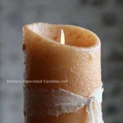 Moving Flame Primitive Oatmeal Candle Battery Operated 3.5 X 7 - Timer - Remote Ready 7 Moving Flame Primitive Oatmeal Candle Battery Operated 3.5 X 7 - Timer - Remote Ready -Battery Operated Candles Shop boc oatmeal detail