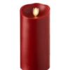 Moving Flame Red Candle Battery Operated 3.5 X 7 Timer - Remote Ready 1 Moving Flame Red Candle Battery Operated 3.5 X 7 Timer - Remote Ready -Battery Operated Candles Shop burgundy 7 inch moving flame
