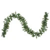 9 Foot X 10" Pre-Lit Canadian Pine Artificial Christmas Garland, 50 Clear Lights -Battery Operated Candles Shop canadian pine garland