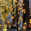 Battery Operated 2.5 Foot Lighted Halloween Candy Corn Tree - NEW 2023 -Battery Operated Candles Shop candy corn tree