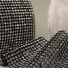Black Rhinestone Mesh Bling 30 Feet 4.5 Inch Wide 1 Black Rhinestone Mesh Bling 30 Feet 4.5 Inch Wide -Battery Operated Candles Shop diamonds 18 black 225
