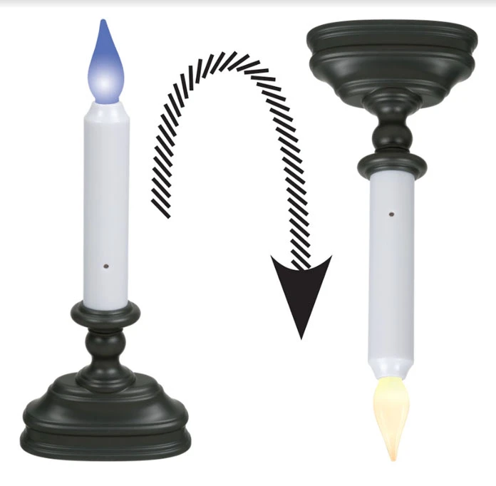 First Responder Window Candle Blue Or Contemporary White LED Bulb 5 First Responder Window Candle Blue Or Contemporary White LED Bulb - Image 3
