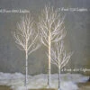 4 Foot Lighted Birch Tree - 400 Warm White Fairy Lights - From RAZ -Battery Operated Candles Shop fairy light trees 2