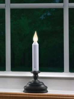 First Responder Window Candle Blue Or Contemporary White LED Bulb 13 First Responder Window Candle Blue Or Contemporary White LED Bulb -Battery Operated Candles Shop first responder candle ww