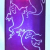 Color Changing LED Purple Ghost Lantern - 18 Inch -Battery Operated Candles Shop ghost light 225