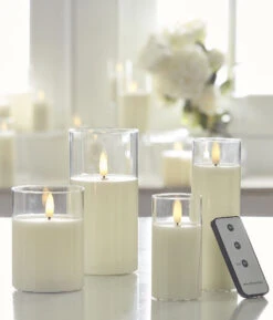 Battery Operated Candles Shop -Battery Operated Candles Shop glass cylinder candles