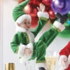 16 Inch Green Posable Christmas Elf -Battery Operated Candles Shop green elf